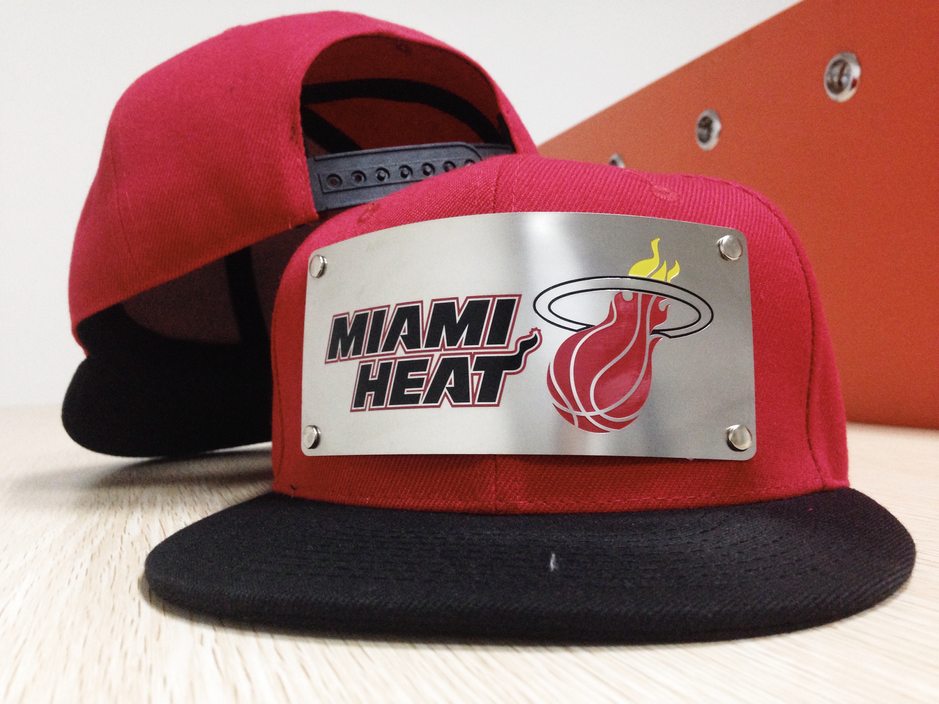 NBA Miami Heat NE Snapback Hat #169